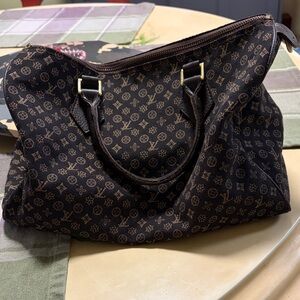 Brown Designer Monogram Tote Bag